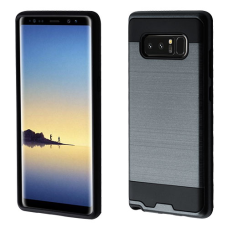 Samsung Galaxy Note8 Metal Brush Case Black