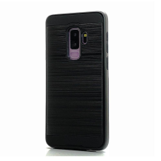Samsung Galaxy S9+ Metal Brush Case Black