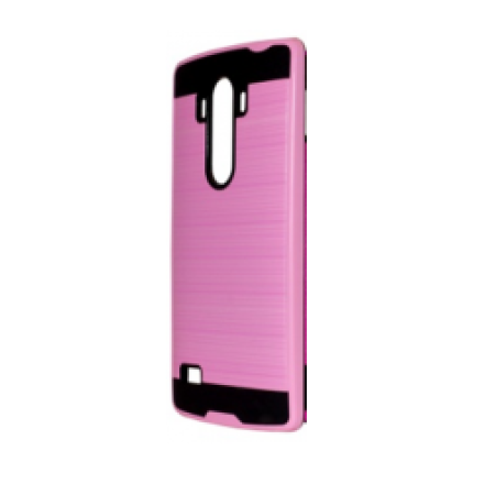 Huawei P30 Pro Metal Brush Case Light Pink