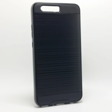 Huawei P10 Plus Metal Brush Case Black
