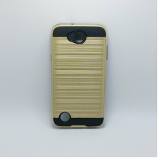 LG XPOWER3 Metal Brush Case Gold