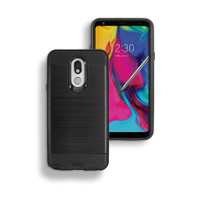 LG STYLO 5 Metal Brush Case Black 