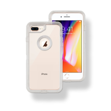 Apple iPhone 6 Plus, 6s Plus,7 Plus, 8 Plus Hybrid 3pcs Cover Case Transparent Clear