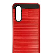 Huawei P20 Pro Metal Brush Case RED