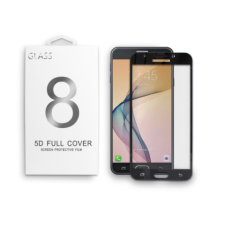 Samsung Galaxy S10e Full Cover Tempered Glass Screen Protector ( Cover Friendly ) Edge Black