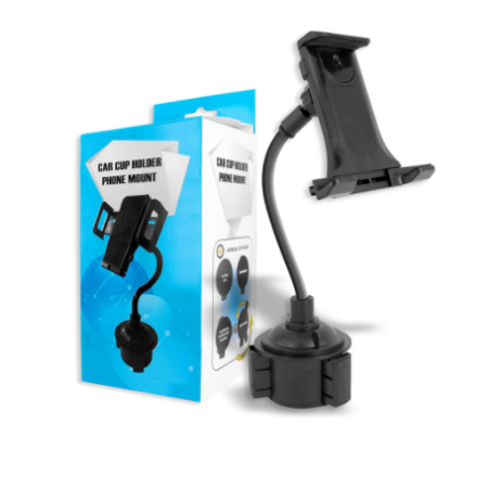 Universal Tablet/ Phone/GPS Car Mount Cup Holder 