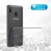 Samsung Galaxy A20, A30 ONLY Shock Proof Crystal Hard Back and Soft Bumper TPC Case Smoke