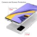 Samsung Galaxy A71 Shock Proof Crystal Hard Back and Soft Bumper TPC Case Black