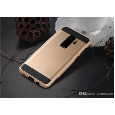 Samsung Galaxy A8 2018 Metal Brush Case Gold