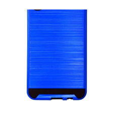 Samsung Galaxy A5 2017 Metal Brush Case Hot Blue