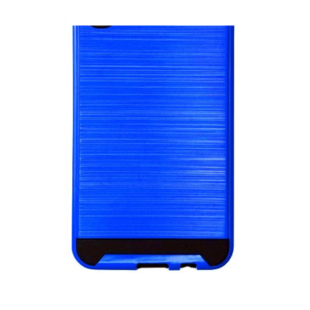 Samsung Galaxy A21s Metal Brush Case Hot Blue