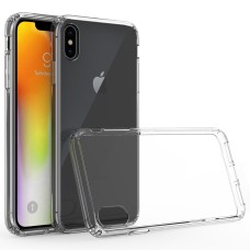 Apple iPhone X/XS MAX Shock Proof Crystal Hard Back and Soft Bumper TPC Case Clear