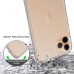 Apple iPhone 11 Pro Max Shock Proof Crystal Hard Back and Soft Bumper TPC Case Smoke