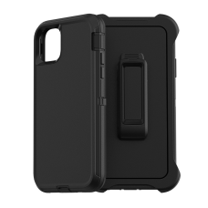 Apple iphone 11 ONLY Defender Style Rugged Case Cover With Belt Clip