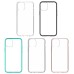 Apple iPhone 6/7/8/se2 Shock Proof Crystal Hard Back and Soft Bumper TPC Case Smoke