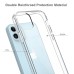Apple iPhone 12 Pro Max Shock Proof Crystal Hard Back and Soft Bumper TPC Case Smoke