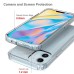 Apple iPhone 12 Mini Shock Proof Crystal Hard Back and Soft Bumper TPC Case Smoke