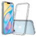 Apple iPhone 12/12 Pro Shock Proof Crystal Hard Back and Soft Bumper TPC Case Clear