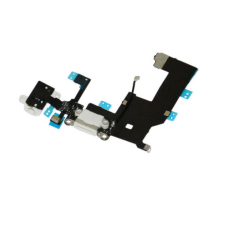 USB Charger Port Connector Flex Cable for iPhone 5 - White