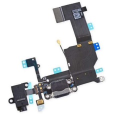USB Charger Port Connector Flex Cable for iPhone 5C - Black
