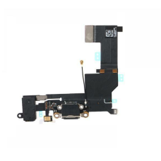 USB Charger Port Connector Flex Cable for iPhone 5SE - Black
