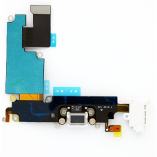 USB Charger Port Connector Flex Cable for iPhone 6 Plus - Grey