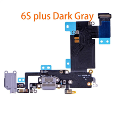 USB Charger Port Connector Flex Cable for iPhone 6S Plus - Grey