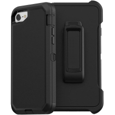 Apple iphone 7/8 ONLY Defender Style Rugged Case Cover With Belt Clip	