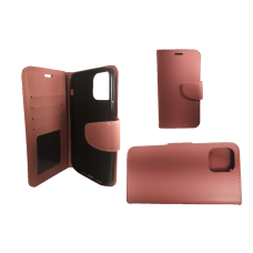 Samsung Galaxy S10 Plus Leather Wallet Case Pink