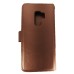 Samsung Galaxy S9 Plus Bi-Card  Leaves Magnetic Detachable Leather Wallet Case Gold