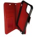 Samsung Galaxy Note 10 plus Magnetic Detachable Leather Wallet Case RED
