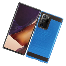 Samsung Galaxy Note 20 Ultra Metal Brush Case Dark Blue