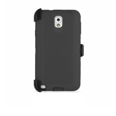 Samsung Galaxy Note 3 Defender Style Rugged Case Cover With Belt Clip	
