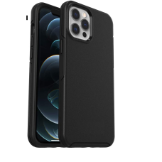 Apple iPhone 12 Pro Max Shockproof Hybrid Hard Cover Case Black