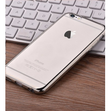 Apple iPhone X /XS Max Plated Colored Bumper Soft TPU Case Silver