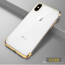 Apple iPhone X /XS Max Plated Colored Bumper Soft TPU Case GN