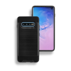 Samsung Galaxy S10 Defender Style Rugged Case Cover With Belt Clip	