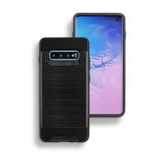 Samsung Galaxy S10e Metal Brush Case Black