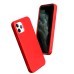 Apple iPhone 12 mini Shockproof Liquid Silicone Phone Case RED