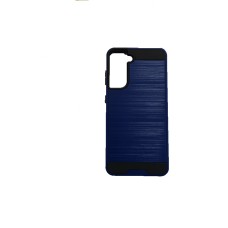 Samsung Galaxy S20 Plus Metal Brush Case Blue