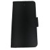 5.5 to 6.0 Inch Universal Protective Cover 360-degree Rotating Mercury Wallet Case Black