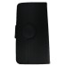 5.0 to 5.5 Inch Universal Protective Cover 360-degree Rotating Mercury Wallet Case Black