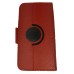 4.5 to 5.0 Inch Universal Protective Cover 360-degree Rotating Mercury Wallet Case Red